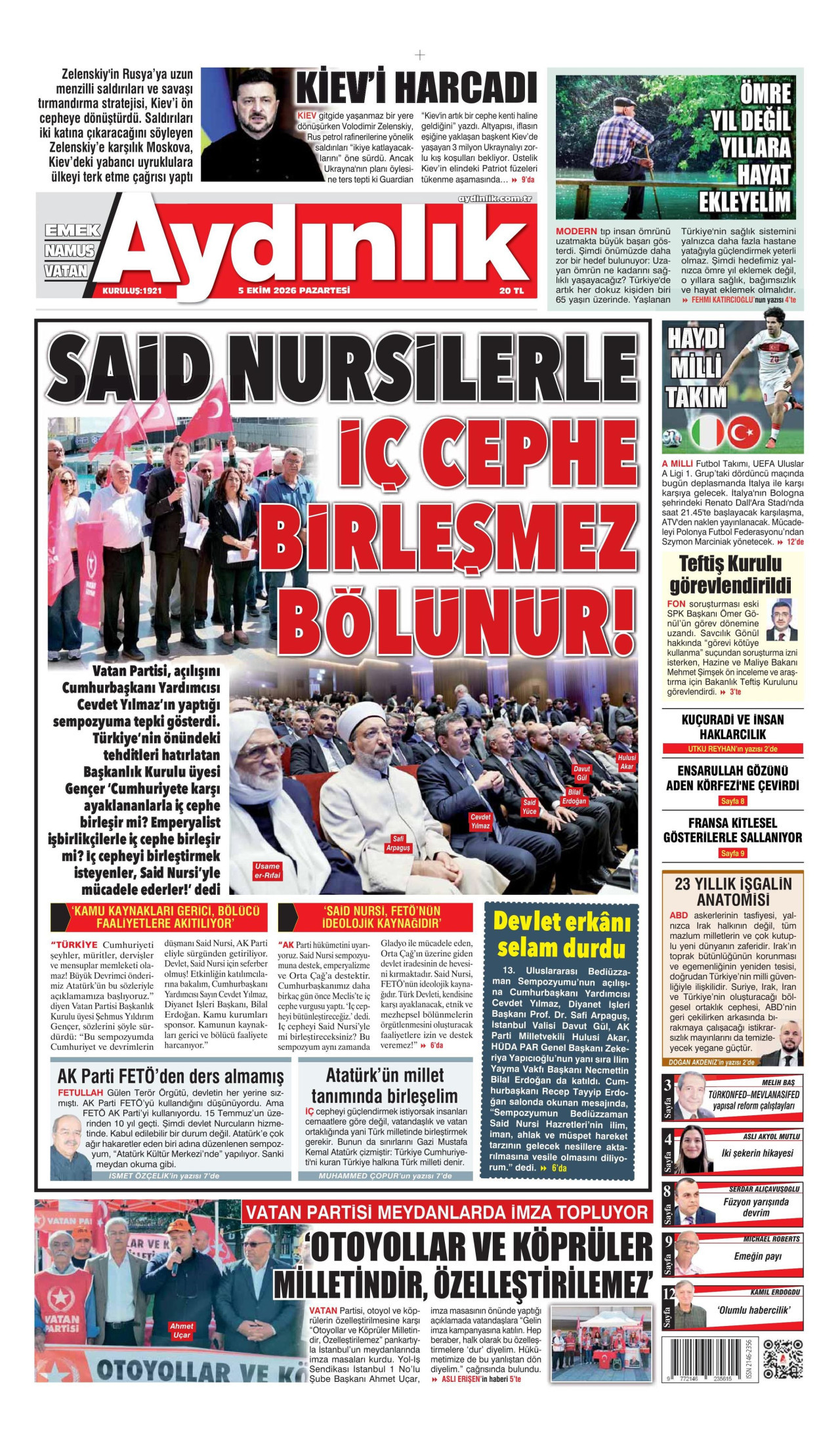Aydınlık Gazetesi
